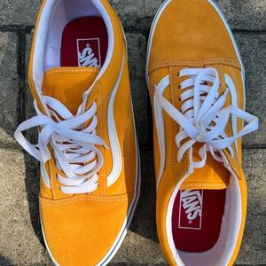 VANS Golden Yellow Old Skool Skateboard Sneakers